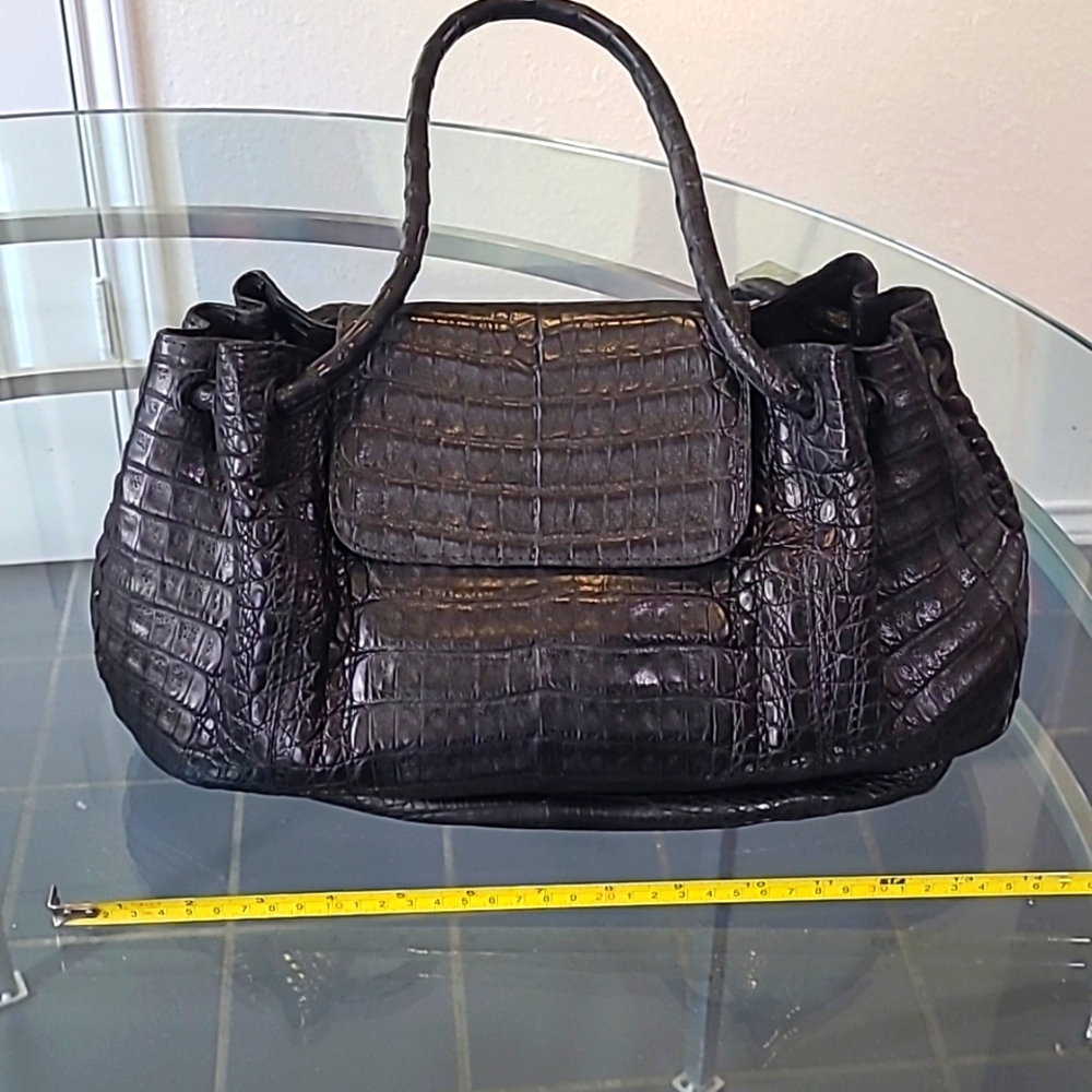 Nancy Gonzalez Crocodile Handbag